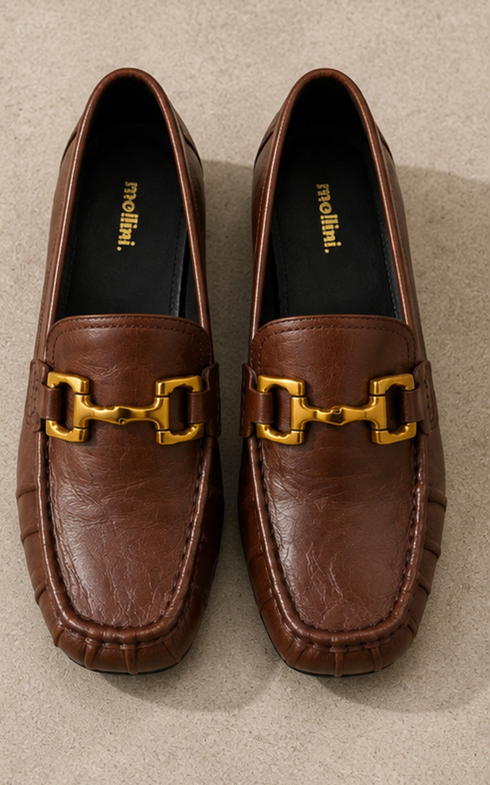 Mollini Cartay Loafers, brown