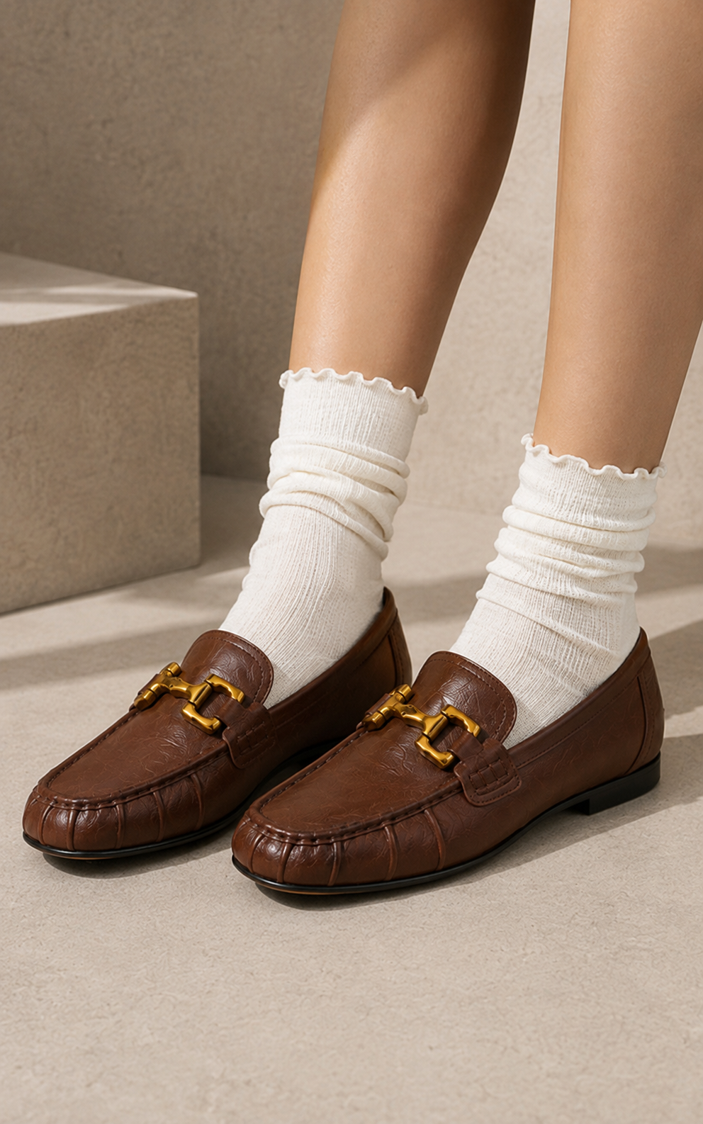 Mollini Cartay Loafers, brown