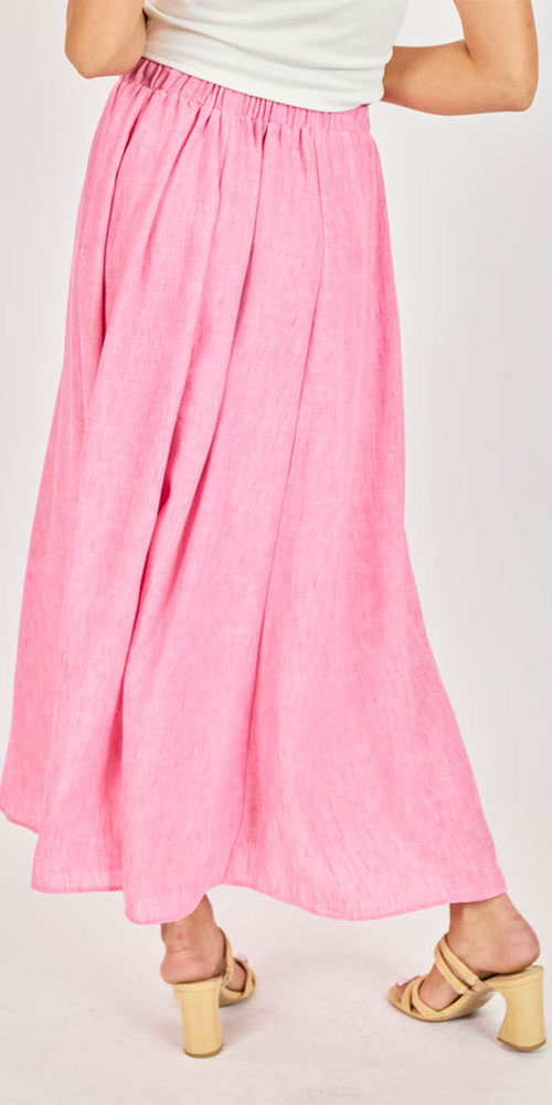 Sadie & Sage Full Cut Skirt, pink