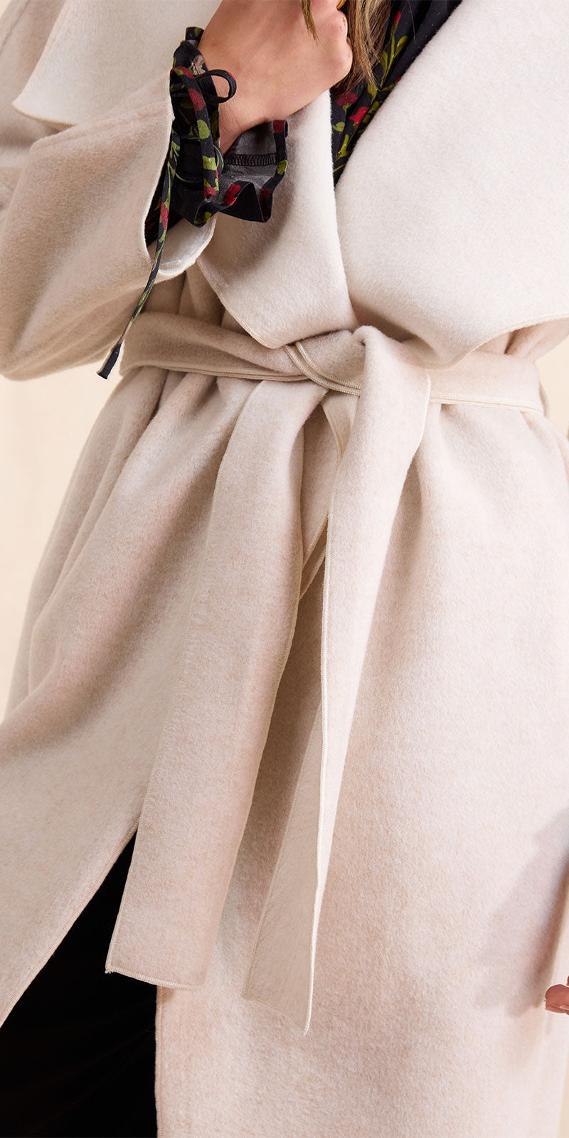 Sadie & Sage Felted Wrap Coat