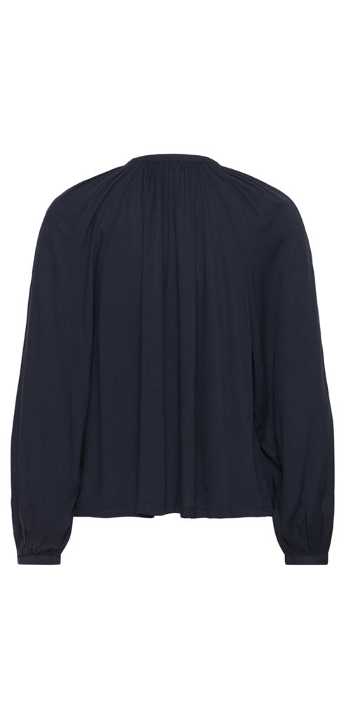 Saint Tropez Tunic Blouse, midnight navy