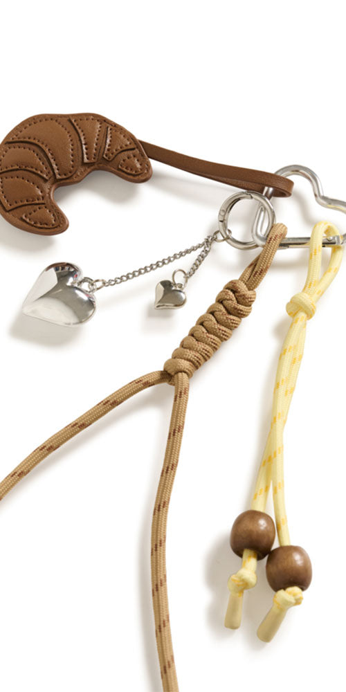 Saint Tropez Croissant Bag Charm