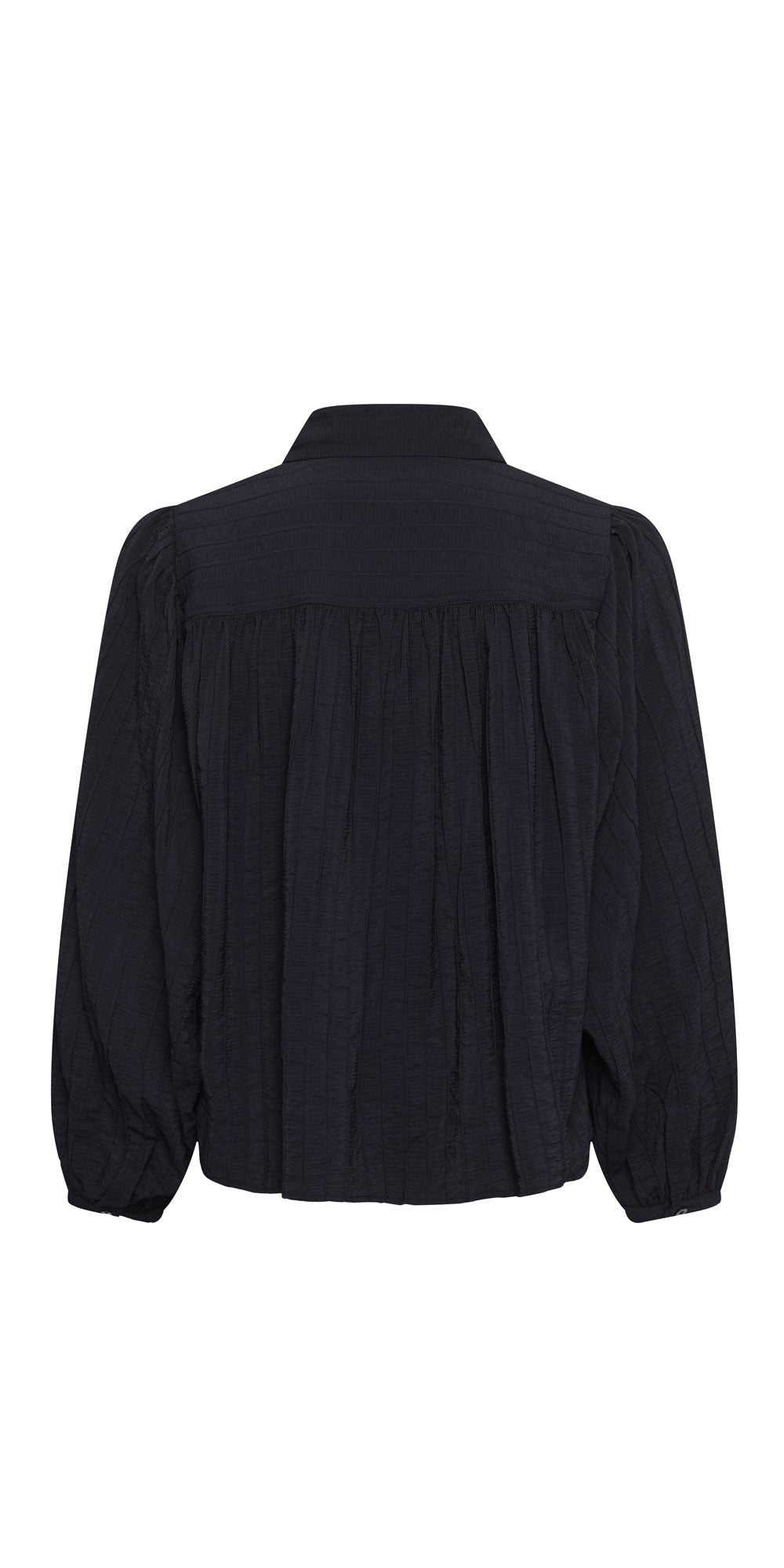 Soaked Bat Sleeve Blouse, navy