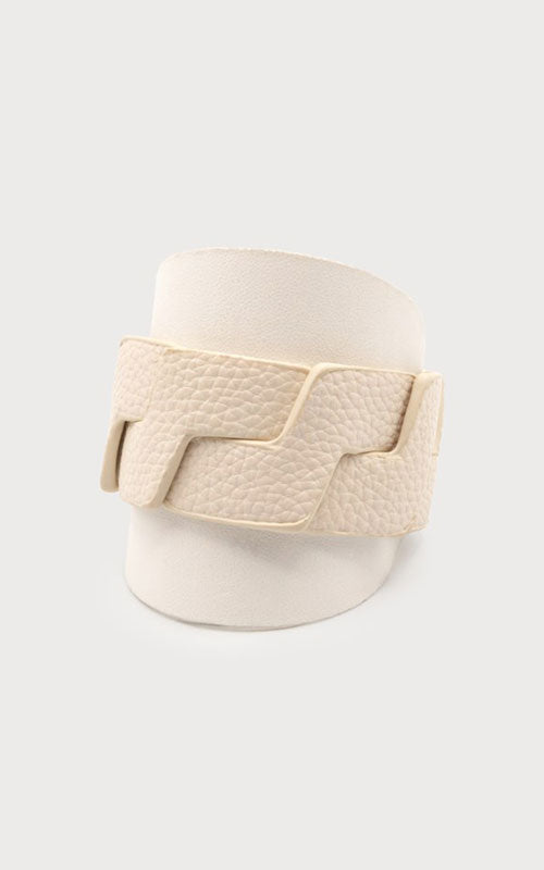 Faux Leather Bracelet