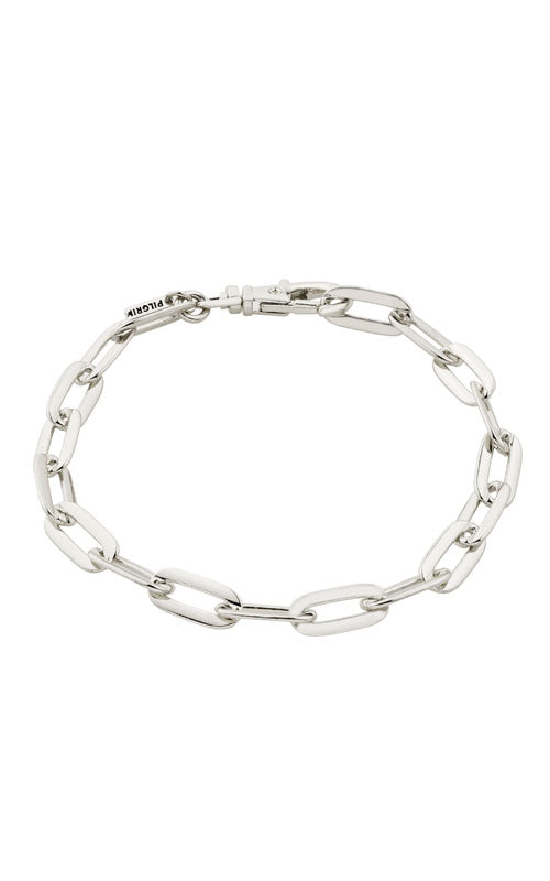 Pilgrim Kindness Cable Chain Bracelet, silver