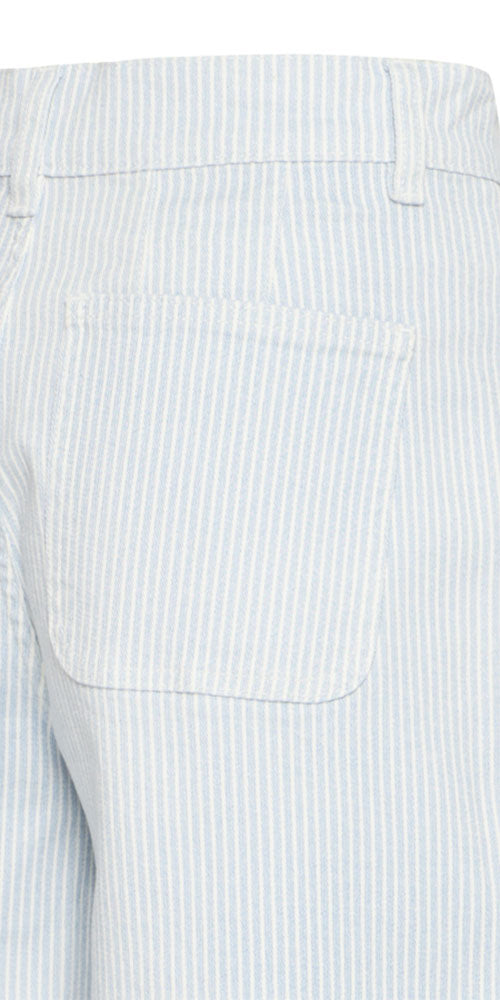 B.Young Railway Stripe Jeans, light blue