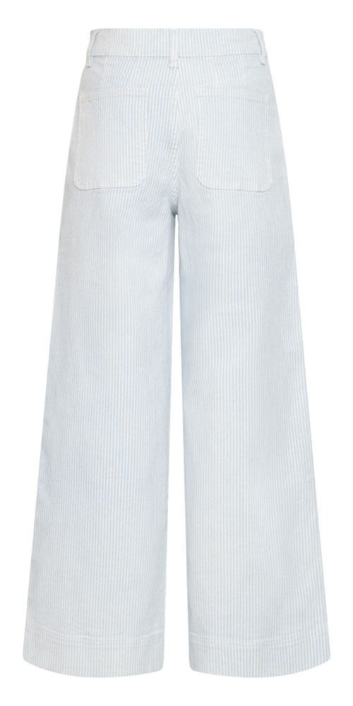 B.Young Railway Stripe Jeans, light blue