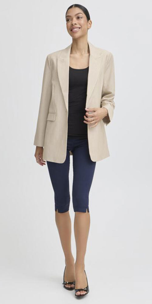 B.Young Relaxed Fit Blazer, hummus