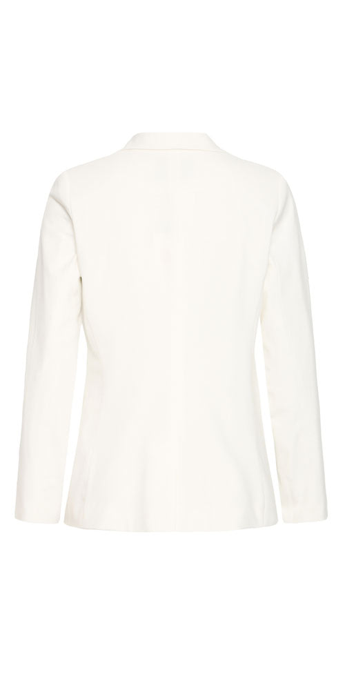 B.Young Semi-fitted Blazer, off-white