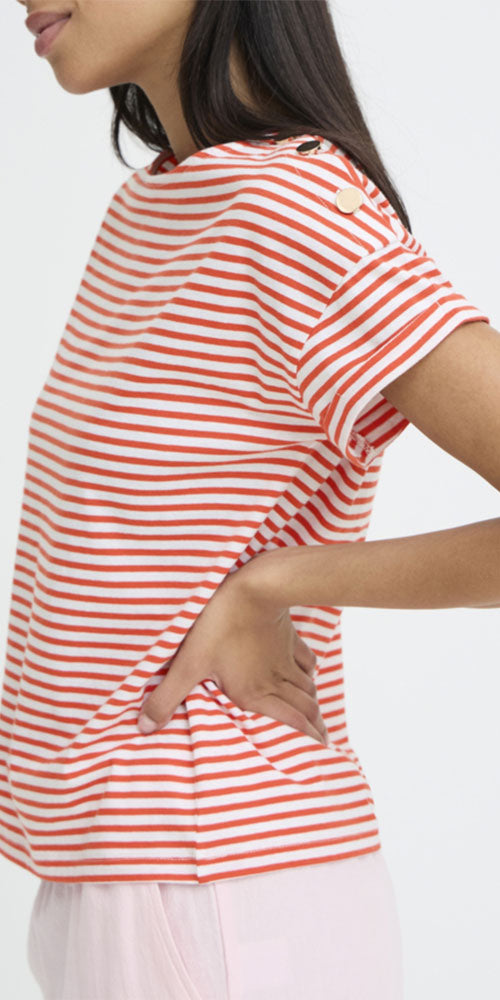 B.Young Striped Sailor Tee