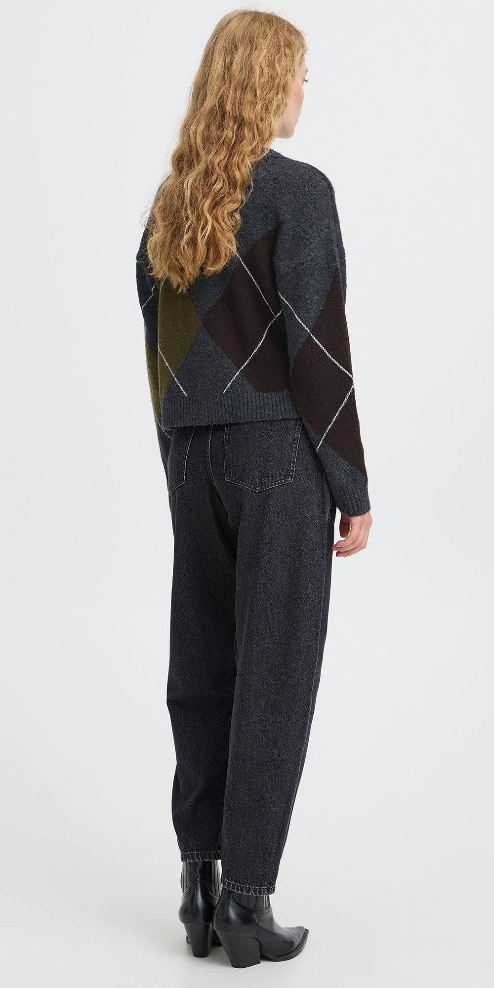 B.Young Argyle Cardigan