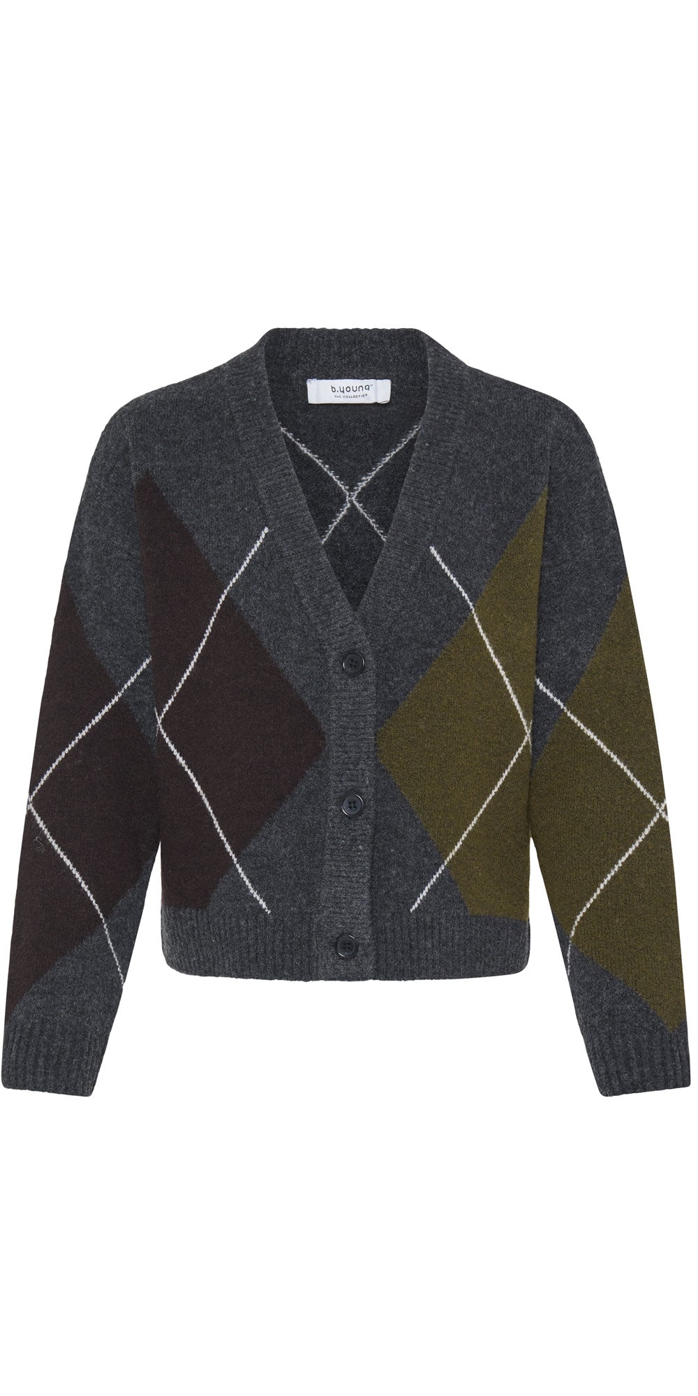 B.Young Argyle Cardigan