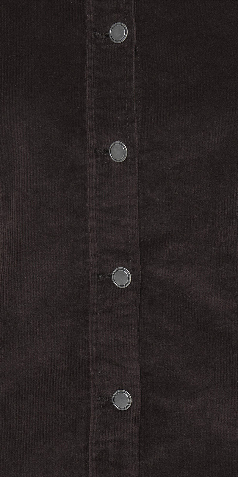 B.Young Corduroy Button Dress, chocolate brown