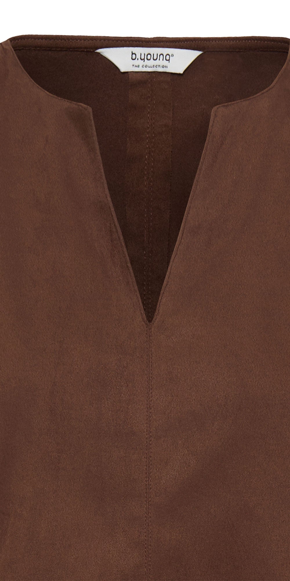 B.Young Faux Suede Shift Dress