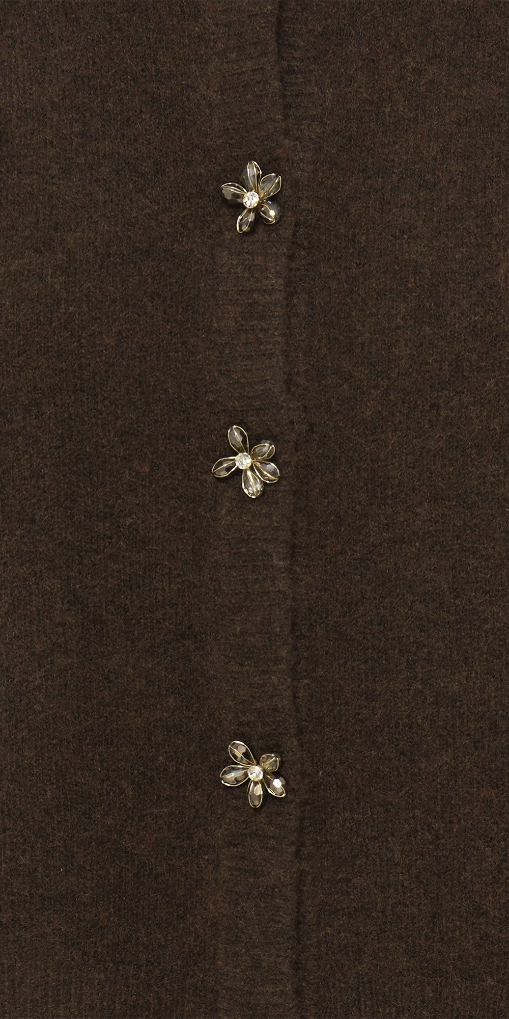 B.Young Flower Button Cardy, java