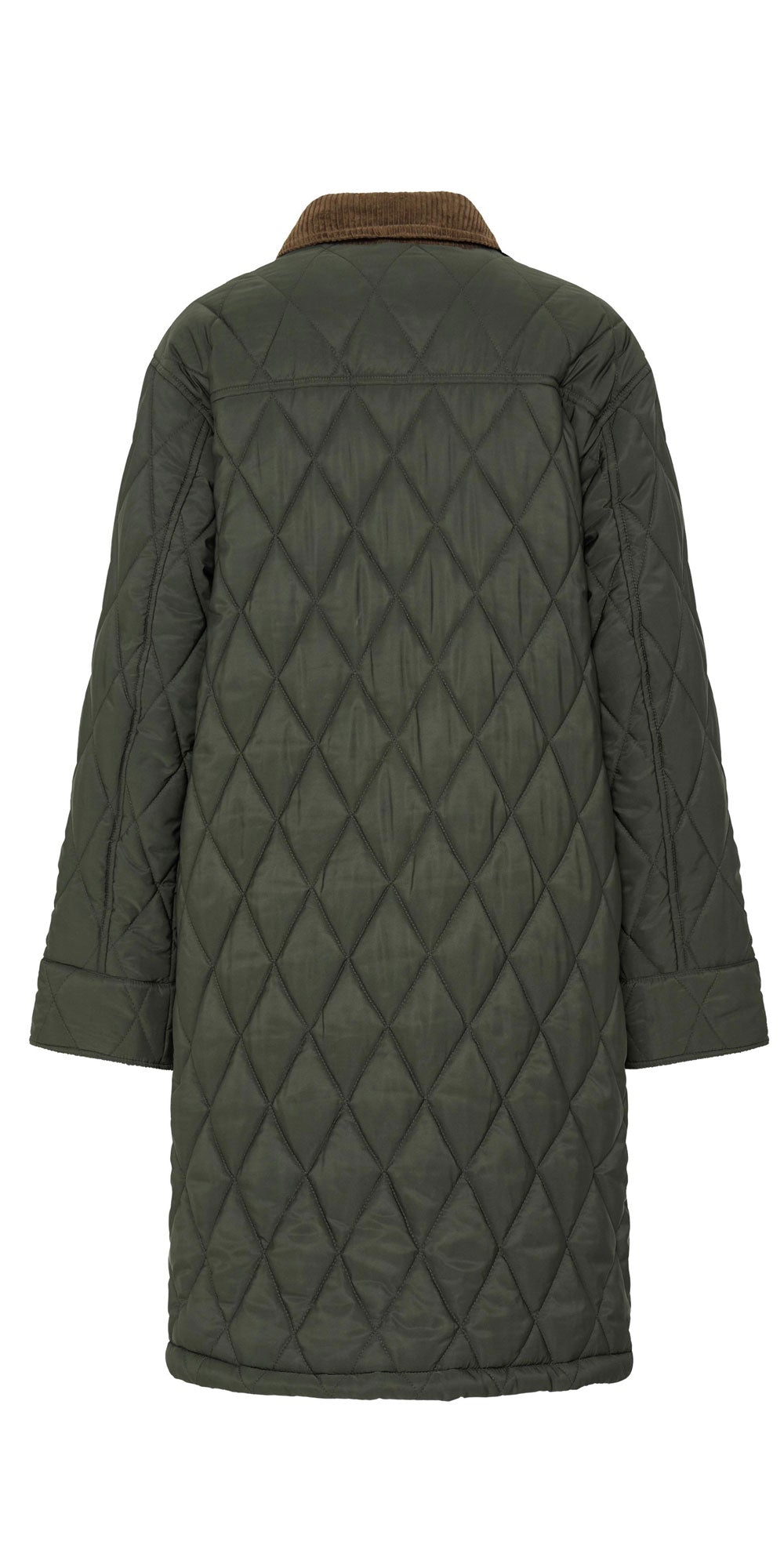 B.Young Quilted Barn Coat, green