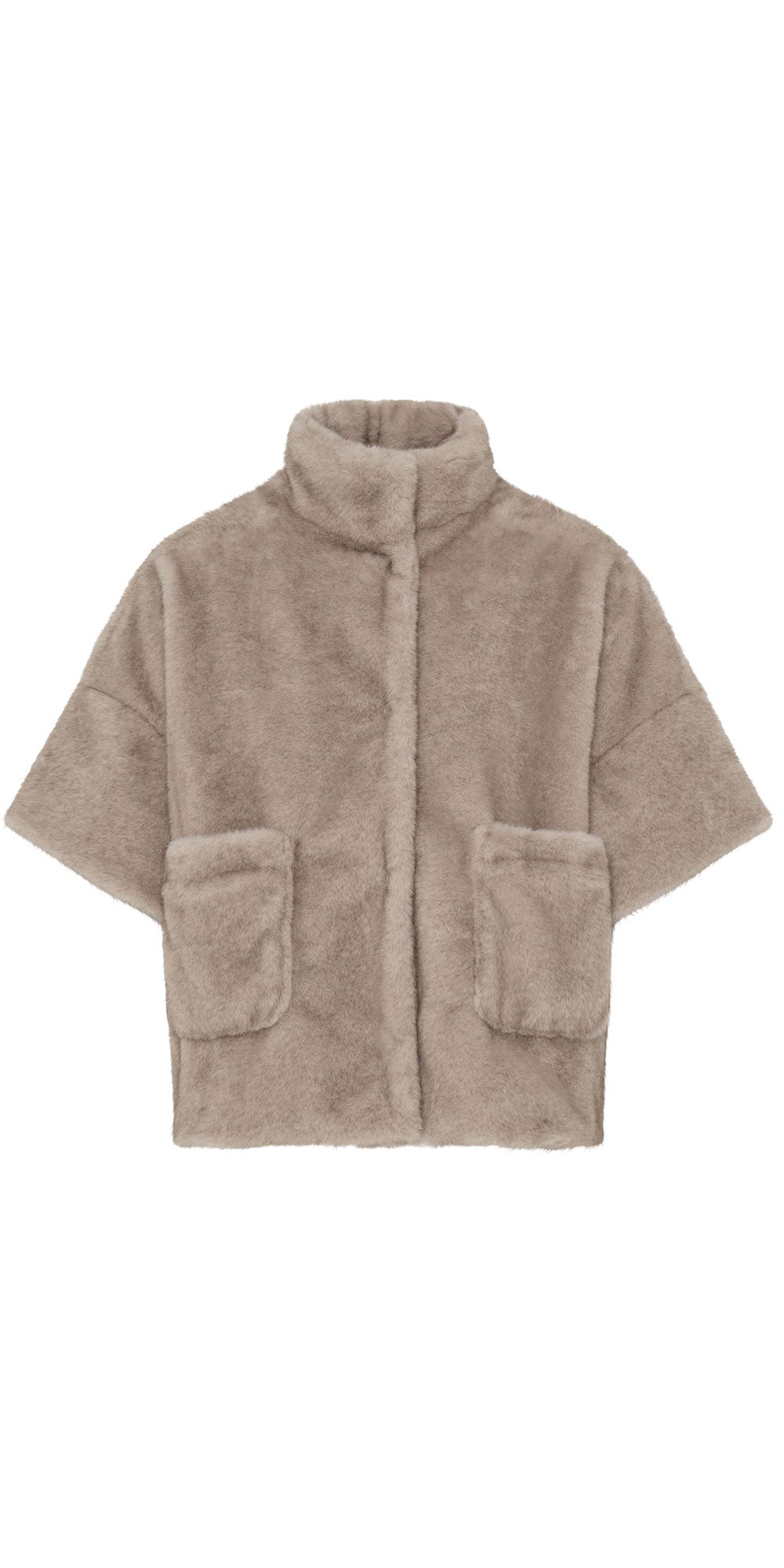 Fransa Faux Fur Vest Coat