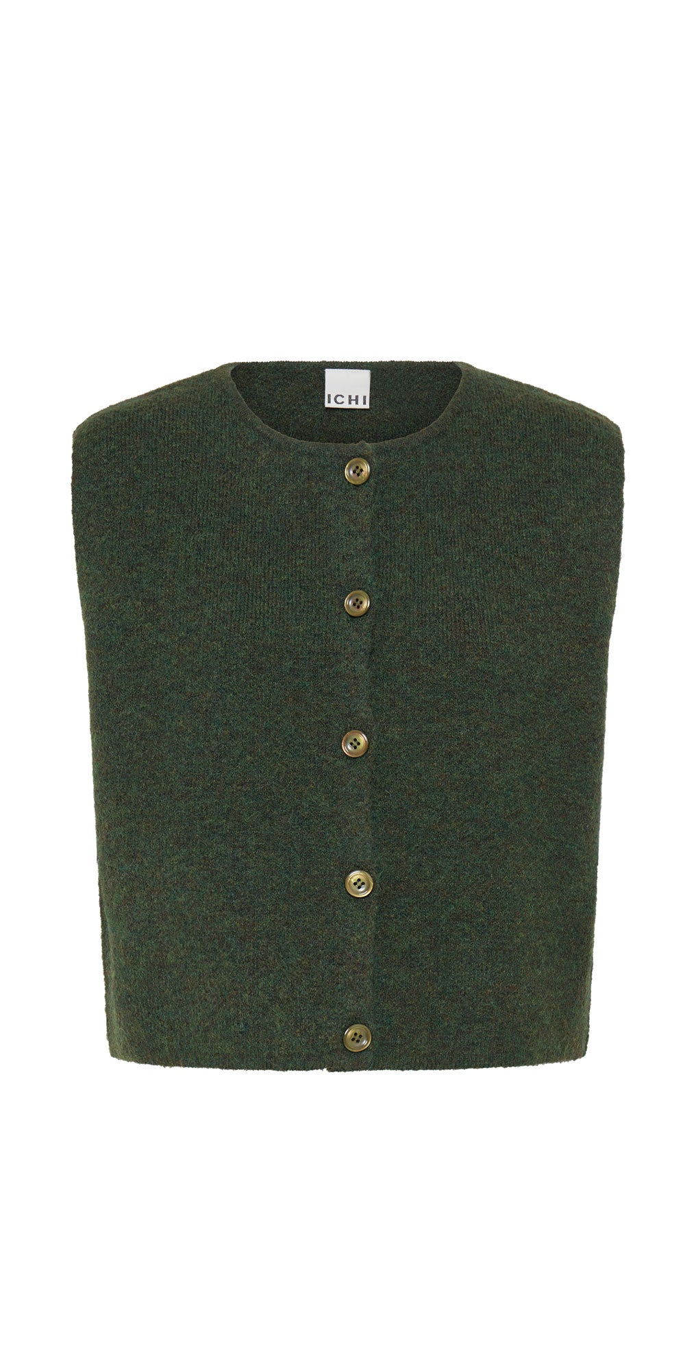 Ichi Cardy Vest, hunter green