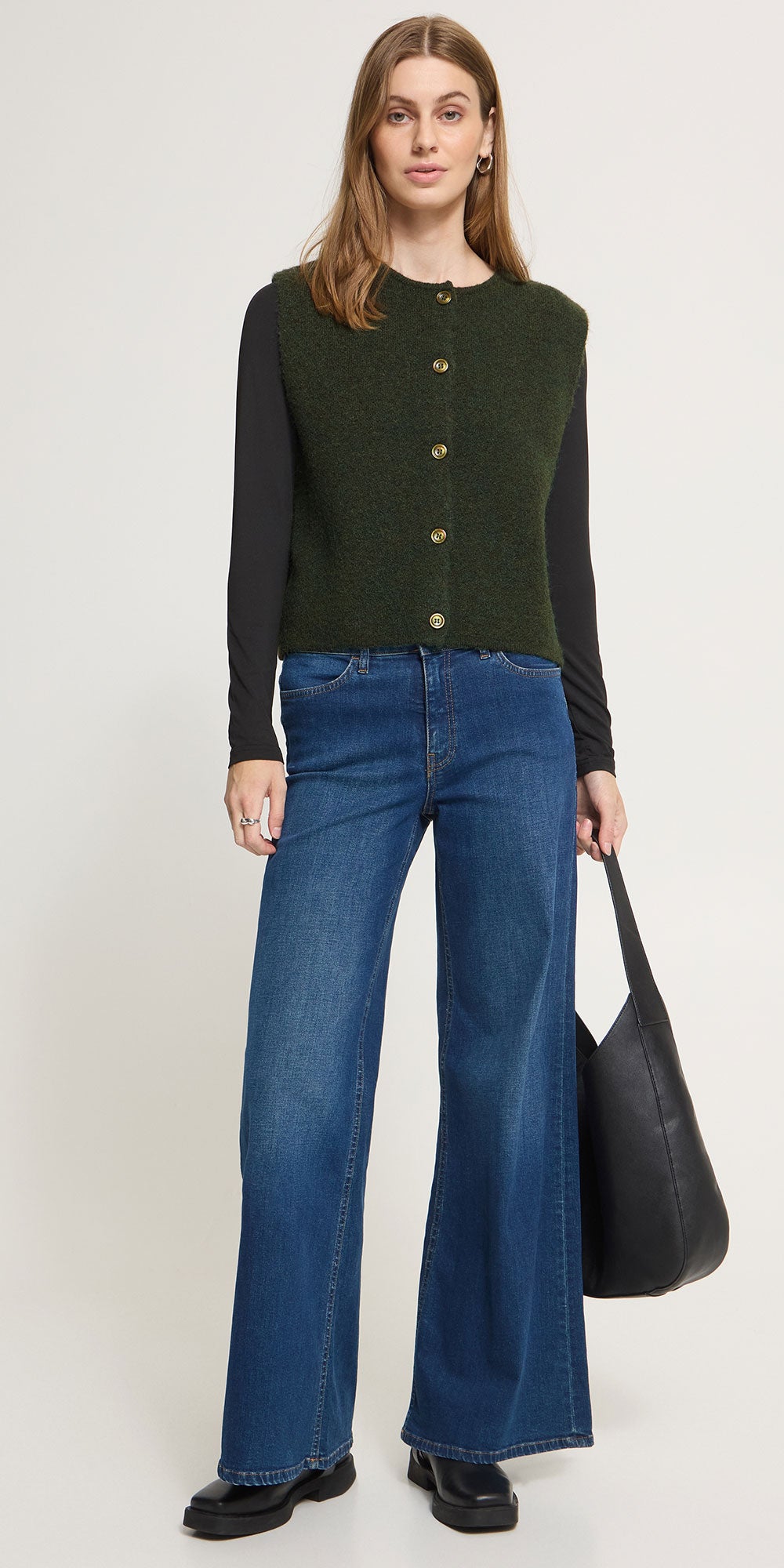 Ichi Cardy Vest, hunter green