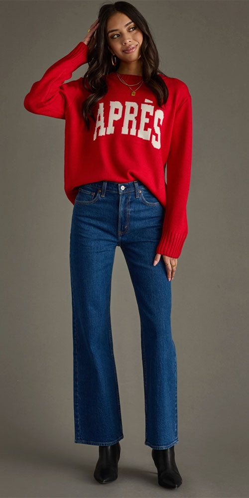 Graphic Après Sweater