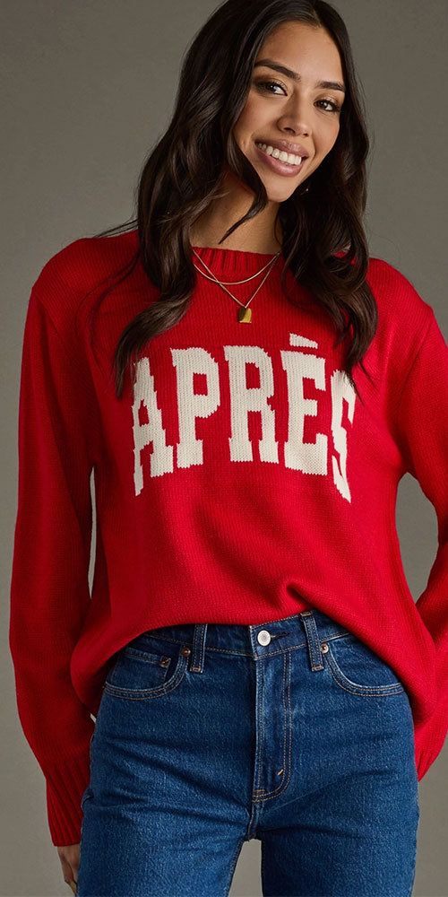 Graphic Après Sweater