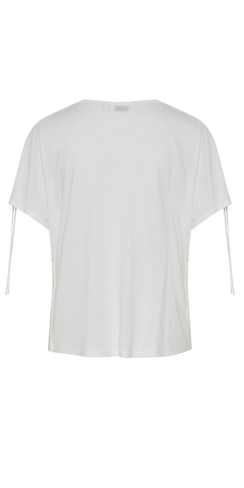 B.Young Drawstring Dolman Tee, off-white