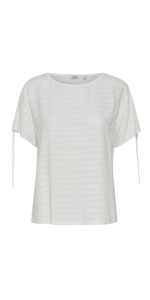 B.Young Drawstring Dolman Tee, off-white