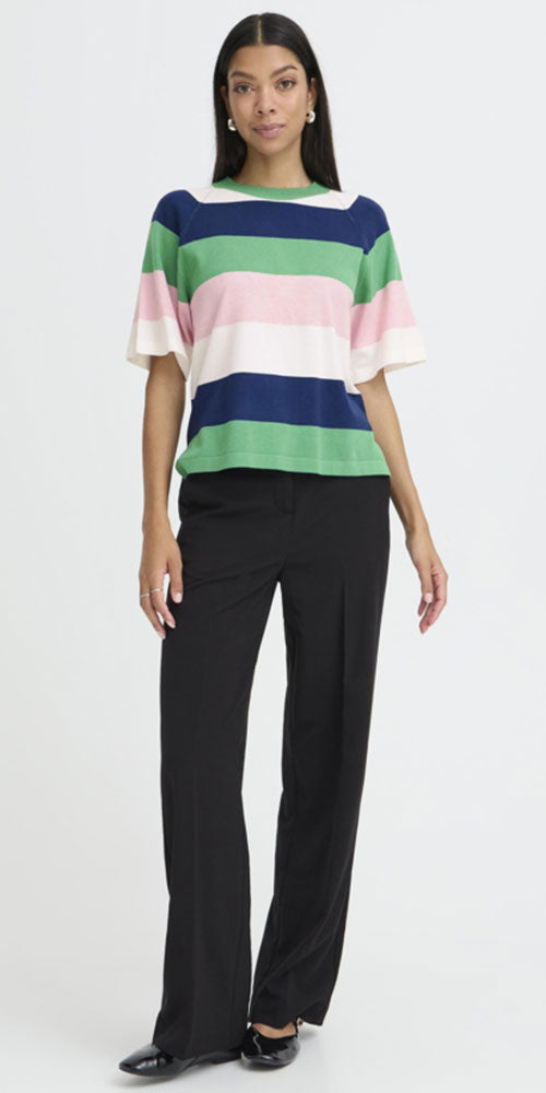 B.Young Bold Stripe Sweater Tee