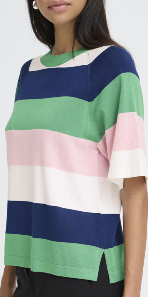 B.Young Bold Stripe Sweater Tee