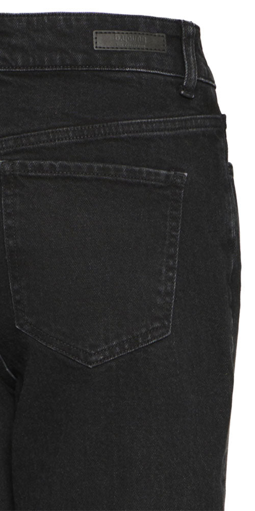 B.Young High Waist Bootcut Jeans, black wash