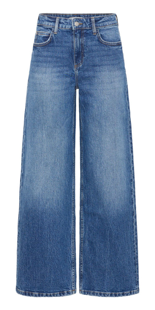 B.Young Classic Wide Jeans Long, medium wash