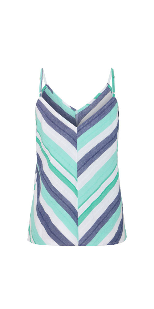 B.Young Cotton Chevron Top