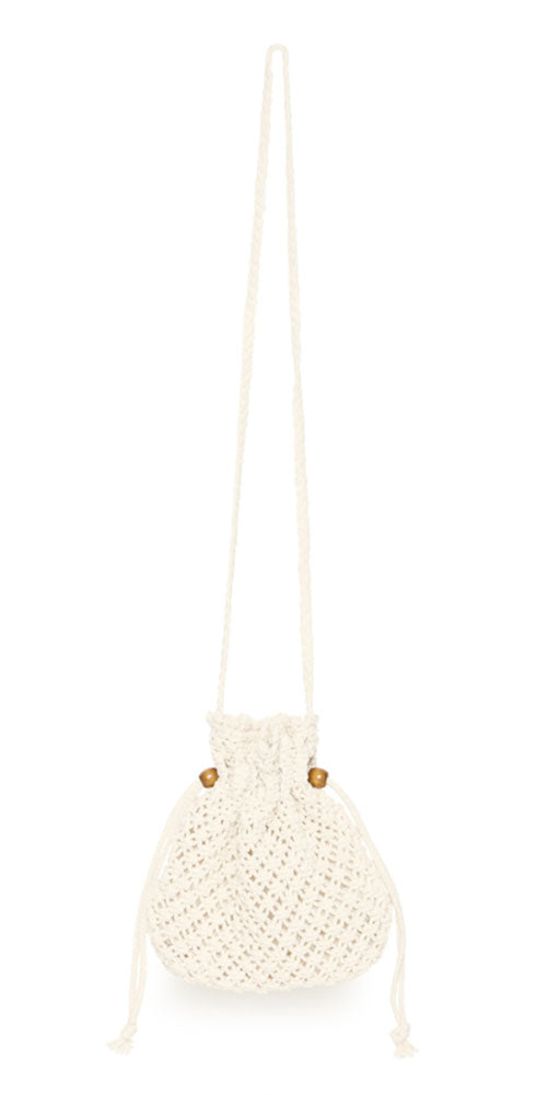 B.Young Crochet crossbody bag
