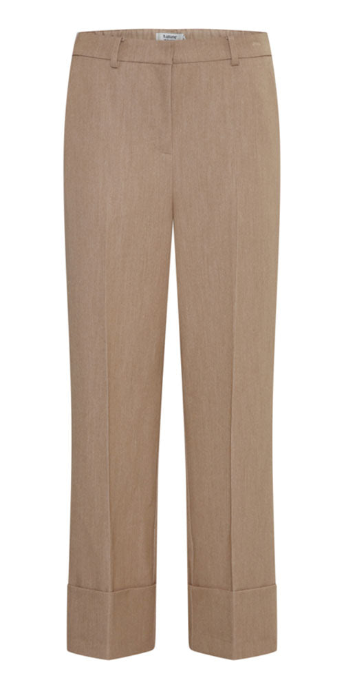 B. Young Cuffed Trousers, heathered camel