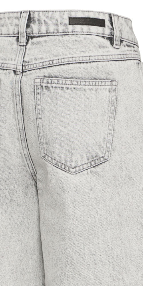 B.Young Cuffed Jeans, washed grey