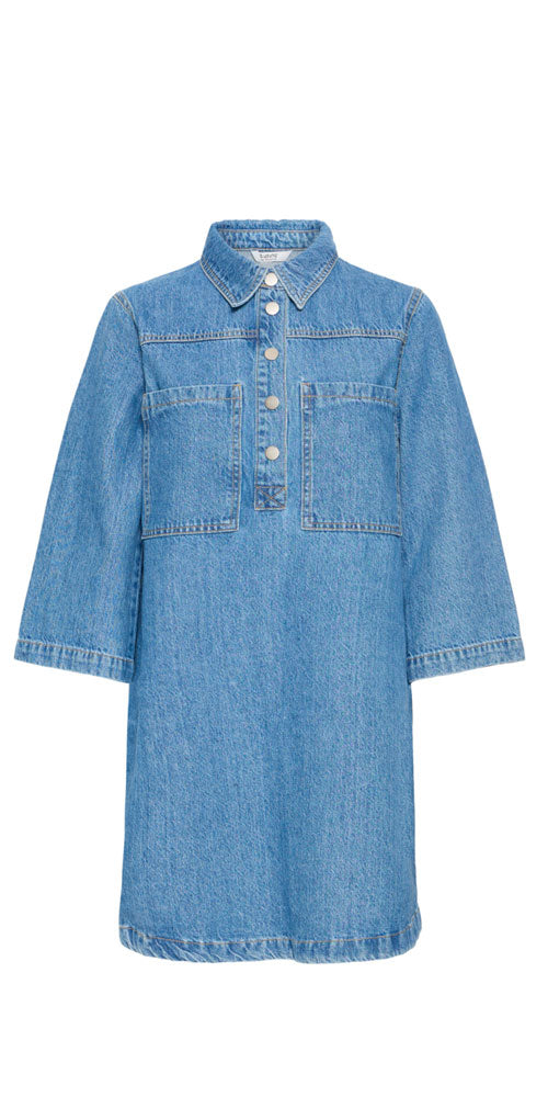 B.Young Denim Shift Dress