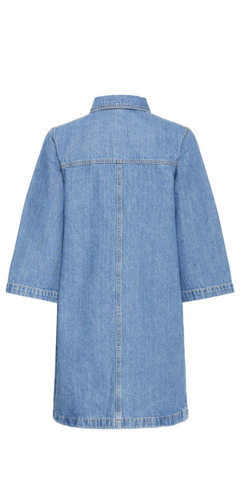 B.Young Denim Shift Dress