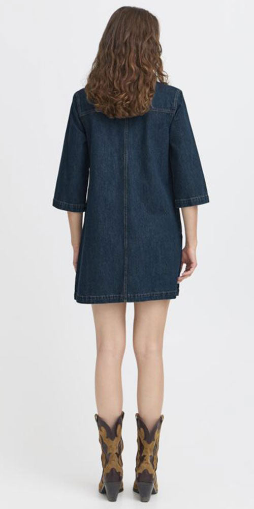 B.Young Denim Shift Dress