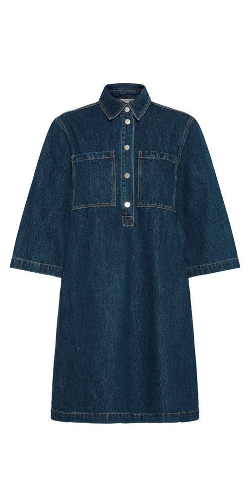 B.Young Denim Shift Dress