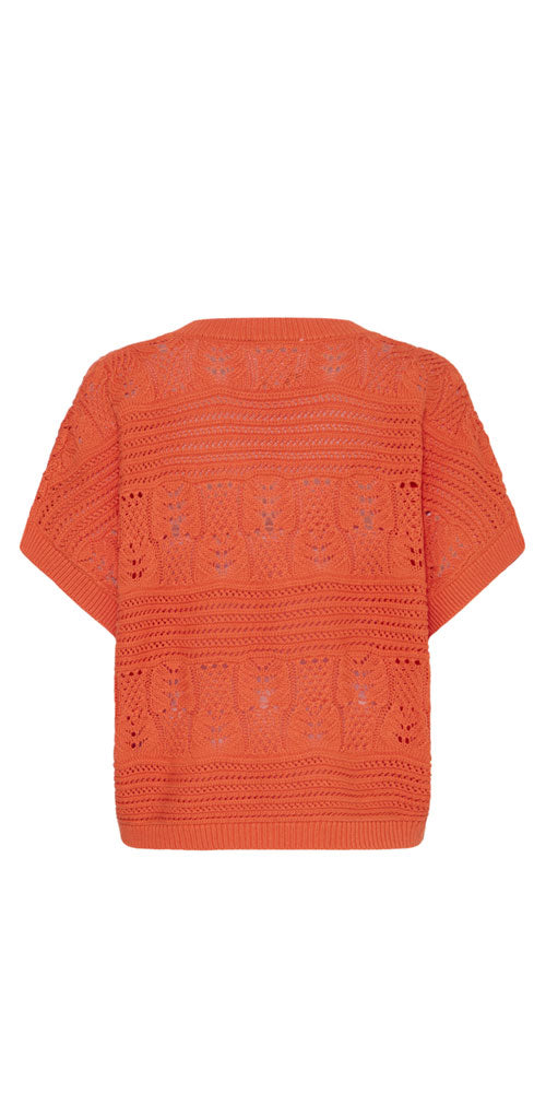 B.Young Dolman Sweater Vest, tangerine