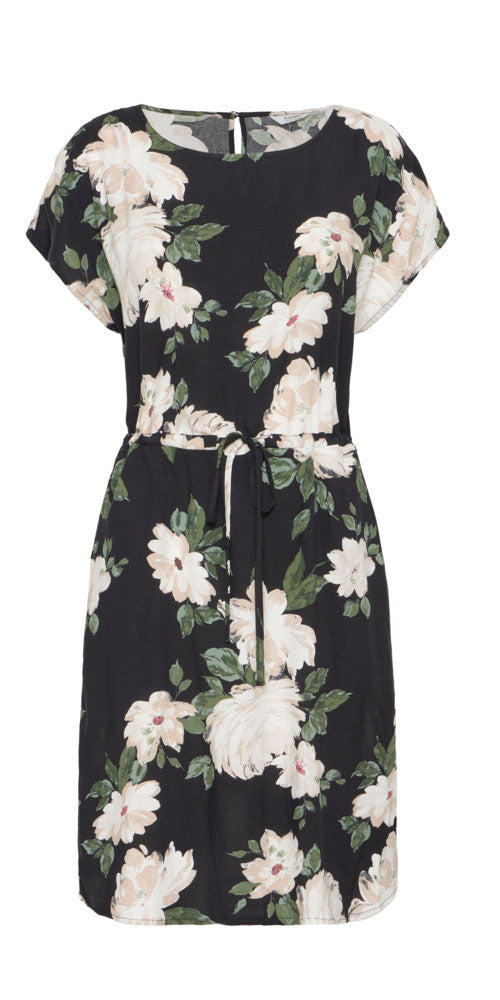 B.Young Drawstring Dress, roses