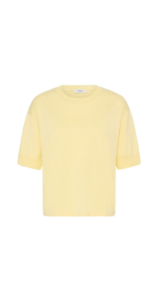 B.Young Fine Knit Sweater Tee, butter yellow