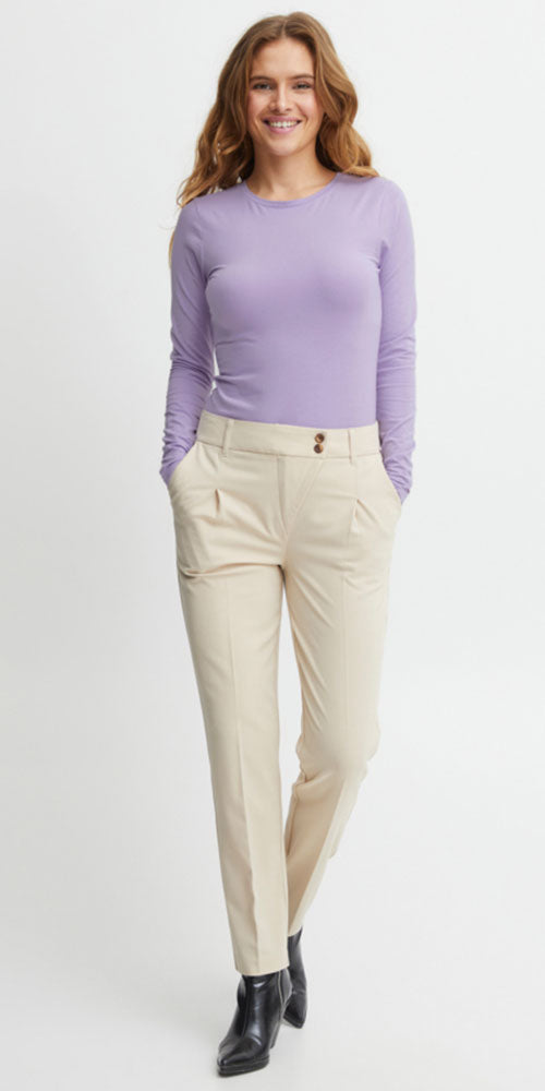 B.Young Long Sleeved Top, lilac