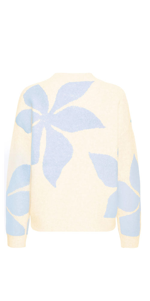 B.Young Starflower Sweater, light blue