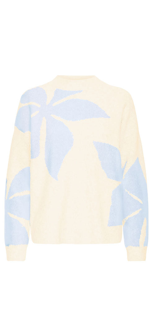 B.Young Starflower Sweater, light blue