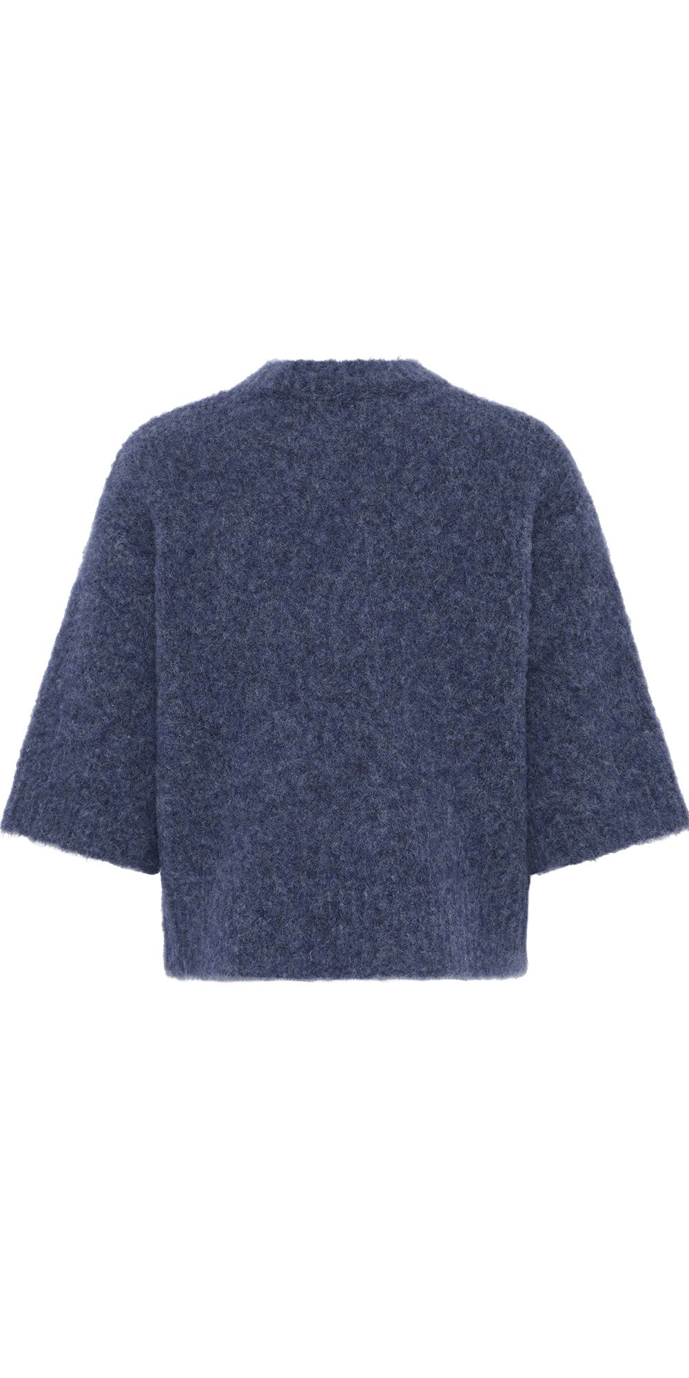 B.Young Half Sleeve Sweater, denim blue