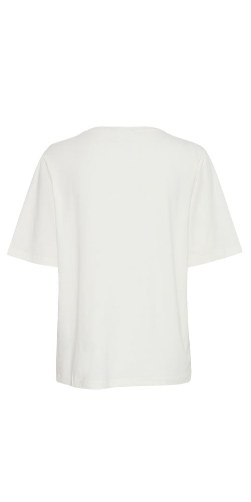 B.Young Half Sleeve Tee, off-white