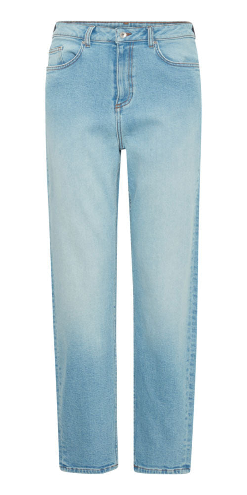 B.Young High Waist Relaxed Jeans, light wash