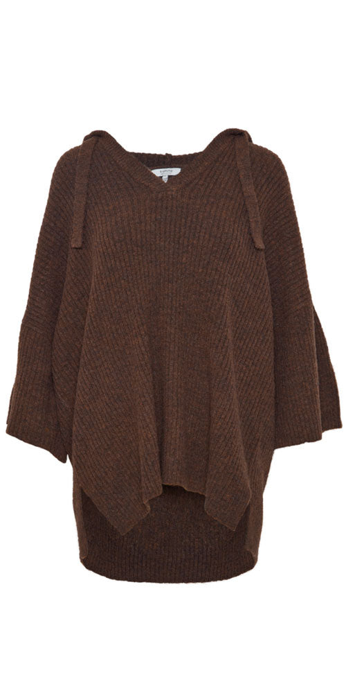 B. Young Hooded Poncho