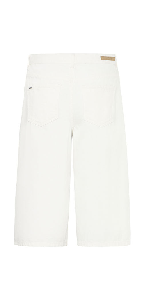 B.Young White Denim Jorts